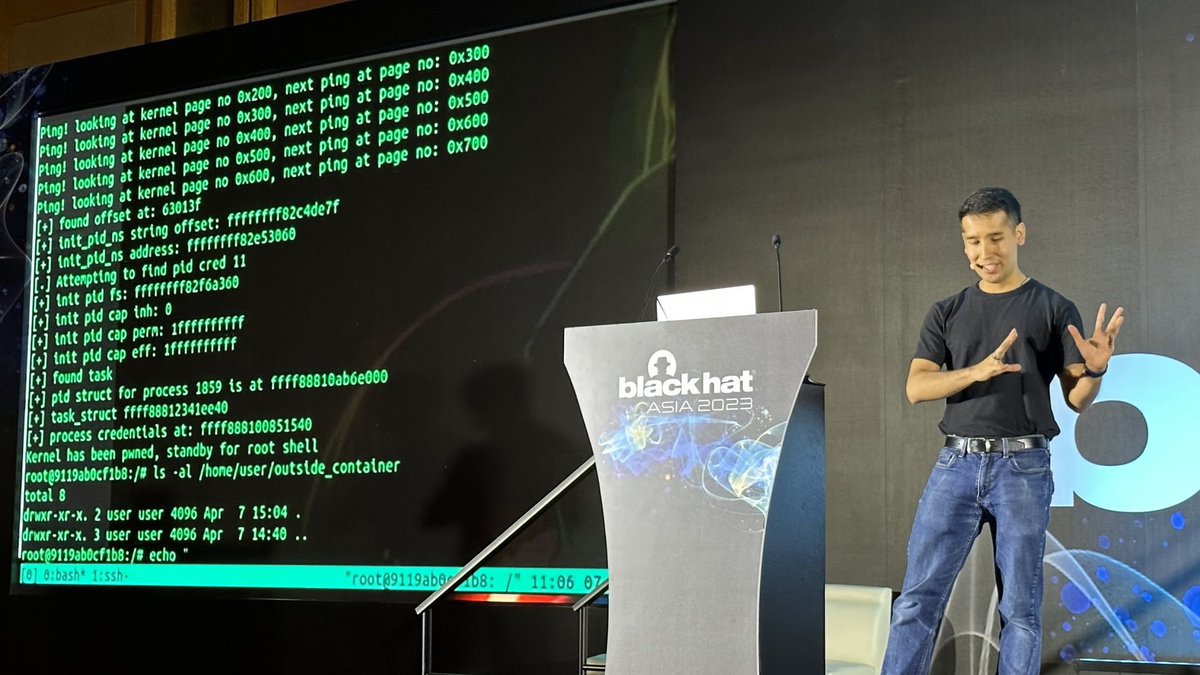 Kernel has been pwned

#blackhatasia