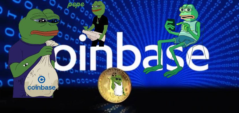 The $PEPE family all over <a href="/coinbase/">Coinbase 🛡️</a> right now 😂 

#DeleteCoinbase #PEPE