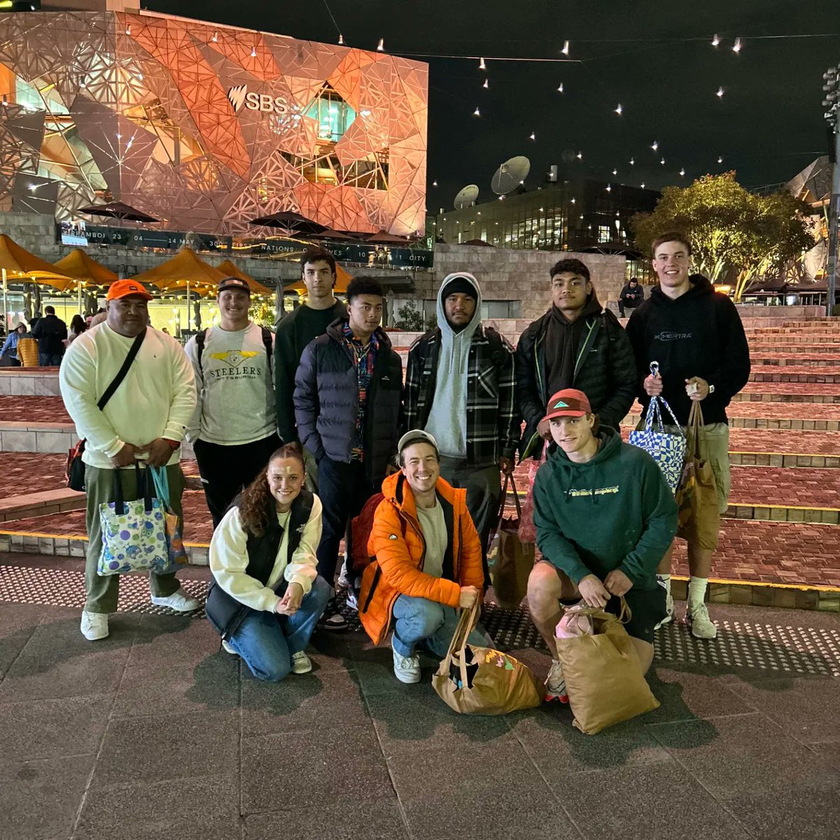 Earlier this week, 8 of our <a href="/Shaw_Partners/">Shaw and Partners</a> U18s Rebels’ Academy players joined Mobilise  on their Outreach in Melbourne CBD.

<a href="/wearemobilise/">Mobilise</a> is a national Charity uniting the youth of Australia providing assistance for change for those experiencing homelessness.
