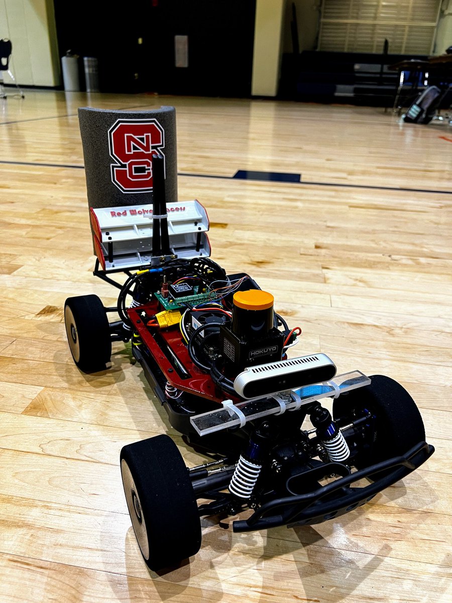 Great time representing 3 three teams from <a href="/NCState/">NC State University</a> at @f1tenth autonomous racing competition.  Our teams scored the highest # of laps and 3rd best lap time overall. Despite several challenges, great efforts by everyone!