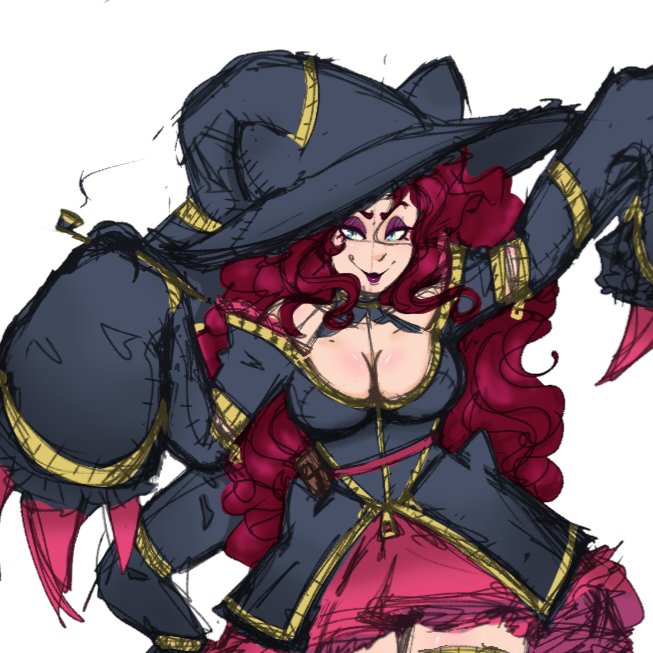 WitchlyHazel's tweet photo. #hexmaniac Hazel in her #megabanette inspired contest outfit (for both #pokemon #Kingdomhearts #TTRPGs)

#warlock #dungeonsanddragons #pokemontrainer #sketch #doodles https://t.co/yYblE5vQL2