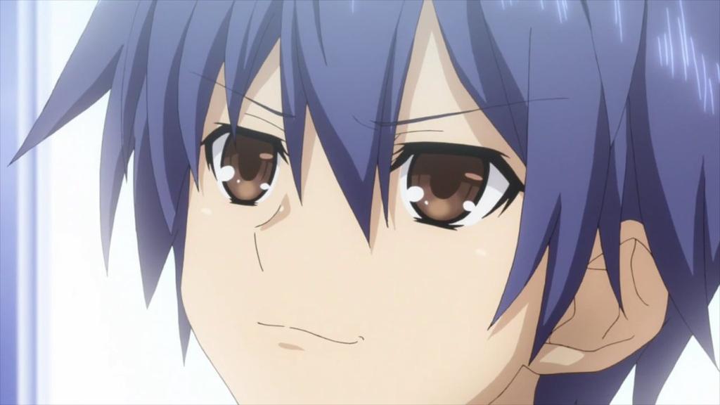 Man, he's so glad he can always rely on that working.  Now he's gonna get changed before leaving his room to find her.

" Kotori, I'm all right now. "  He'd call out.   " You can come out now. "