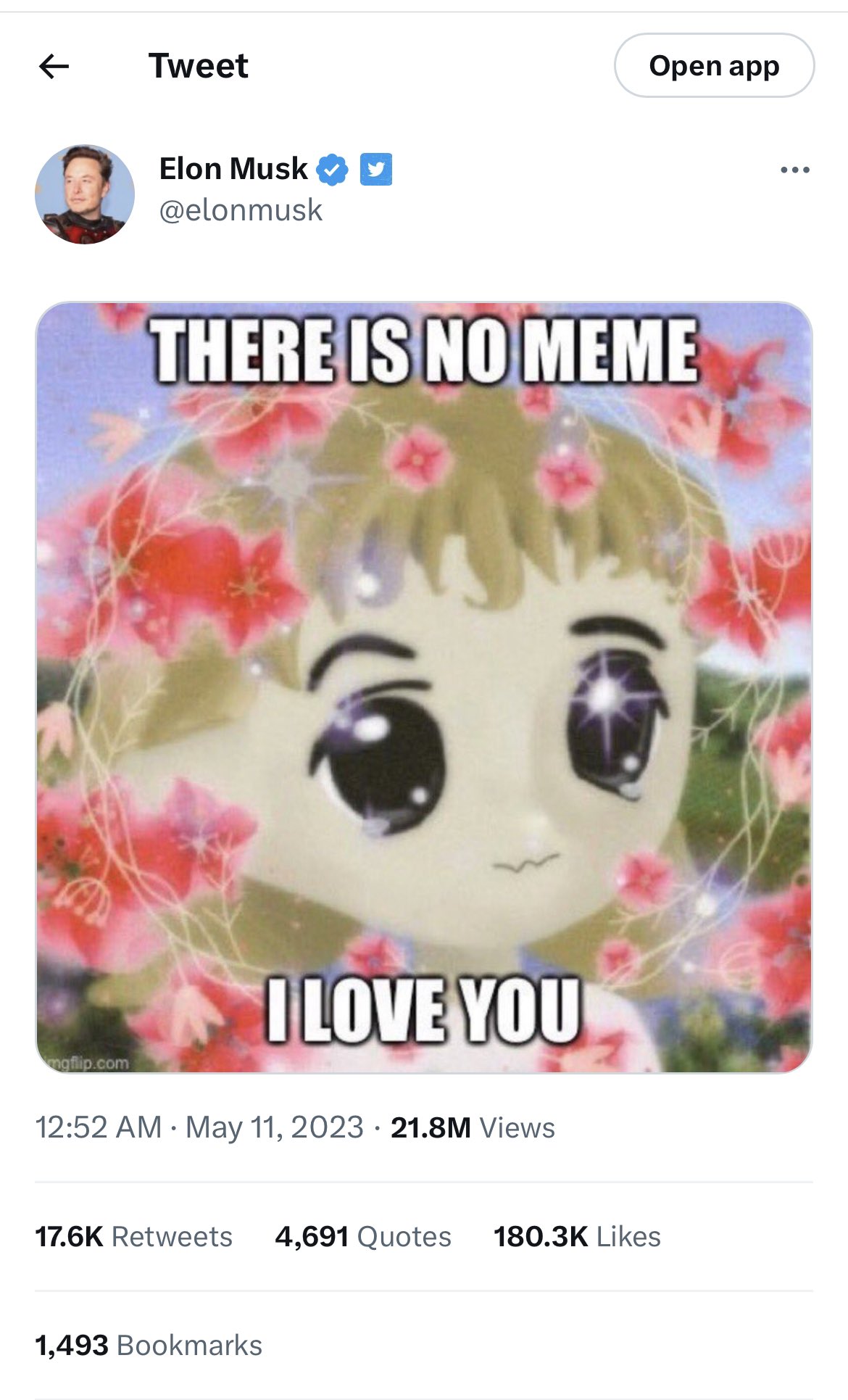 ひらく長期インデックス投資&NFT•仮想通貨にコミットの薄給営業マン on Twitter "【イーロン・マスクがTwitterミームで