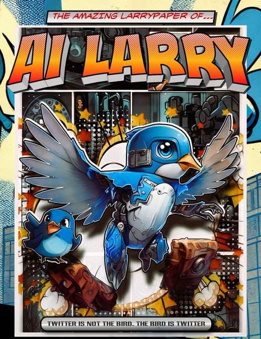 AI Larry tweet media