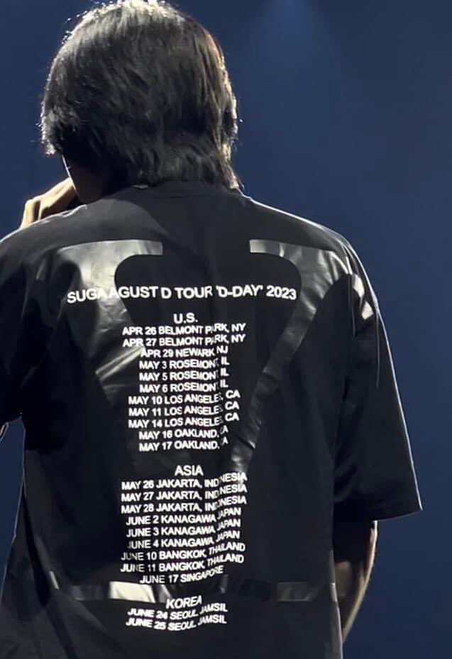 What happened to other dates of the concert?
<a href="/MaisonValentino/">Valentino</a> #SUGA_AgustD_TOUR #Suga #Valentino