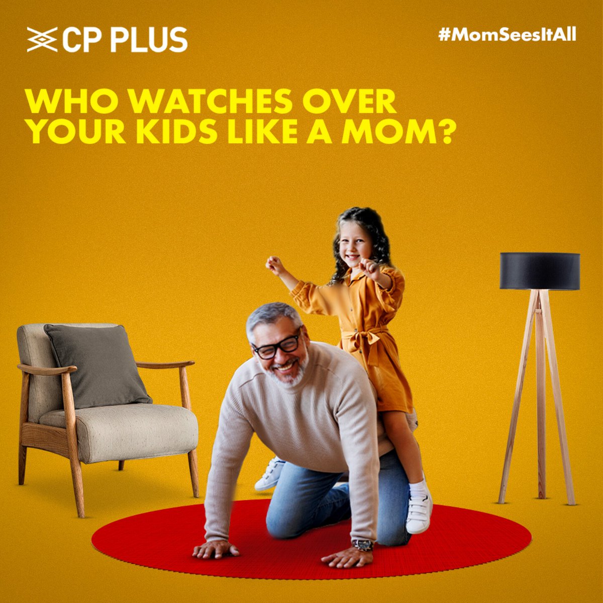 Happy Mother's Day! Participate in this contest &amp; the winner gets an Amazon Voucher worth INR 1,000 &amp; 4MP Camera.

1. Follow <a href="/cpplusglobal/">CP PLUS</a>
2. Tag someone &amp; comment how they helped care for your child like a mother, in your absence.
3. Tag atleast 3 friends &amp; use #MomSeesItAll 🔜