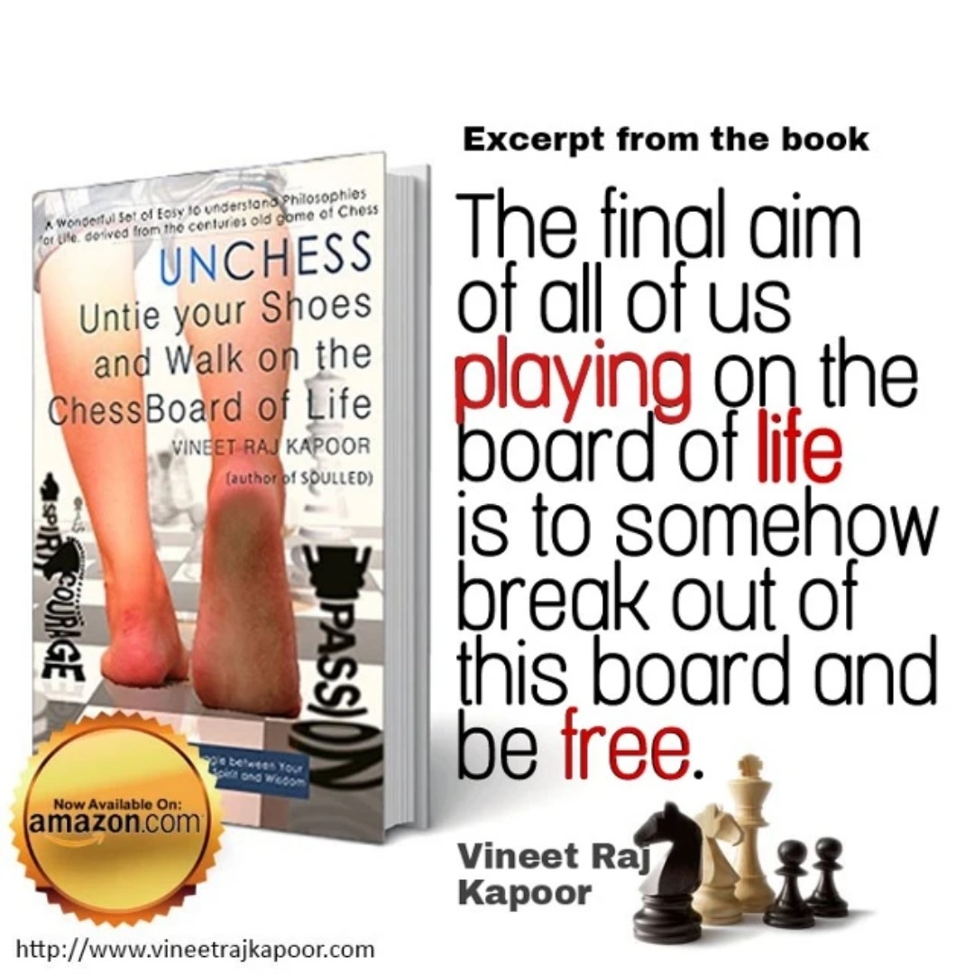 Would you like to UNCHESS yourself?
Bit.ly/Unchess 
#Chess #mindsetcoach #executivecoach #mindcoach #selfhelp #selfhelpbooks #lifecoach #books #bookreview #bookreviews #bookstobuy #bookstoread #recommendedbooks #bookoftheday #unchess #chesslife #chessplayer #chessbooks