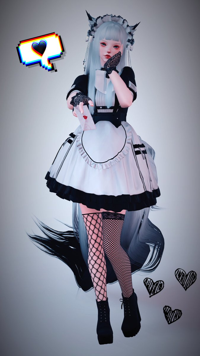 I didn't take a picture for maid day today but here's an old one I still love
