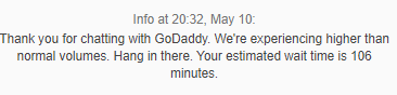 growITsolutions's tweet photo. Hey! @GoDaddy, is something wrong with your 2 step verification services? @GoDaddyHelp https://t.co/LpTfatT9lK