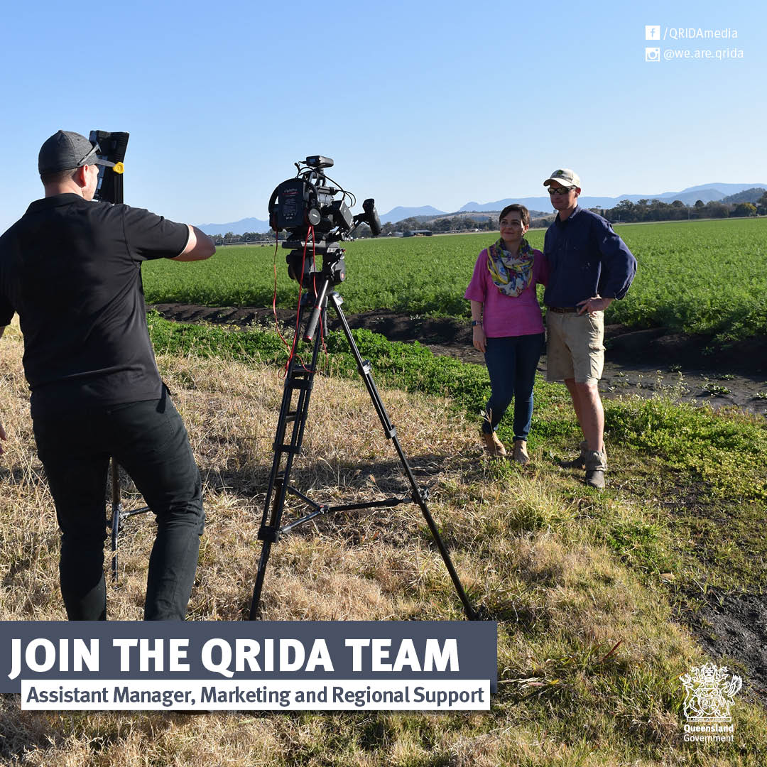 QRIDA is seeking to fill the position of Assistant Manager, Marketing and Regional Support. If you're keen to make a difference in regional communities through strategic communications and audience engagement, apply now 👉 bit.ly/44Qn89F

Applications close 28 May 2023.