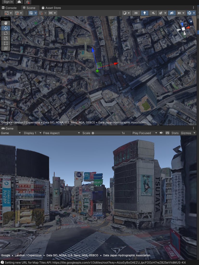 Geospatial Creator in Unityを試してみました。まずはUnityEditorで渋谷あたりを表示してみましたが、ばっちりテクスチャもありで表示できました。見てすぐわかる。これは配置をするにあたりかなり楽だと思う。

#GeospatialAPI #GoogleIO