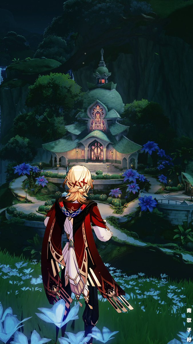 #原神 #Genshinimpact #原神写真部 #Kaveh #卡维
他站在不远处凝望着他的梦