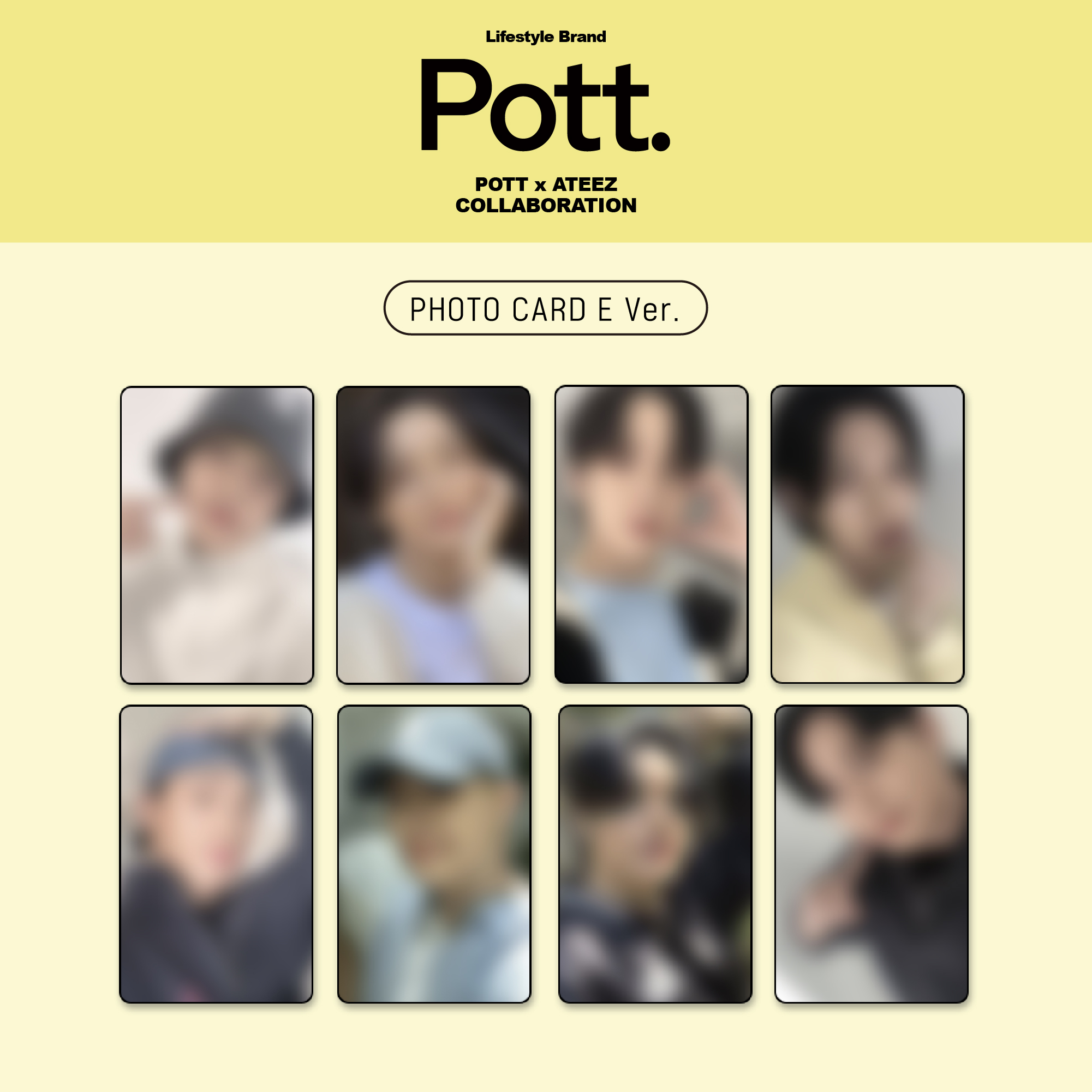 ATEEZ ホンジュン ソンファ マッジュ ユニット トレカ pott ATEEZ ホンジュン ソンファ マッジュ ユニット トレカ pott