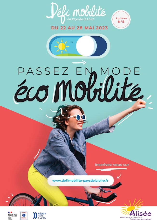🌏 En 2022, nous étions 428 participants pour 3 400 kg de C02  économisés en #EstuaireEtSillon. Et en 2023?
💪Tous ensemble, relevons le DÉFI MOBILITÉ du 22 au 28 mai 👉defimobilite-paysdelaloire.fr

#mobilité #VAE #covoit #defi #estuaireetsillon  #teletravail #MaiAVelo