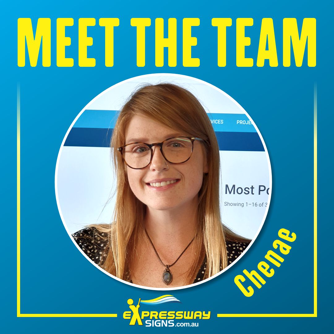 ExpresswaySigns's tweet photo. Name: Chenae

Job title: Design Team Manager  

With the company since: 2020

Special superpower: Enthusiasm 

Where to find me on the weekend: You'll most likely find me at a market or on an adventure. 

How you can make my day: Send me a vector file in CMYK. https://t.co/Ntw1LR3f13
