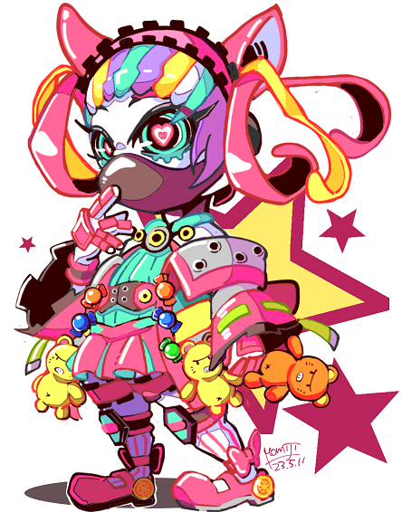 「ドゲンジャーズ初見勢だけどユズユズかわいいね…」|輝山モミジのイラスト