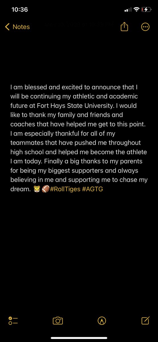 Ready to get to work #RollTiges 🏈🐯