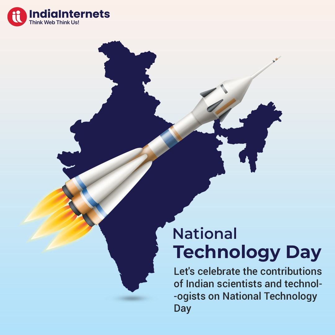 indiainternets's tweet image. On this National Technology Day, let us pay homage to the great minds of our nation for creating and nurturing scientific temper for technological advancements.

#TechDay2023 #NationalTechnologyDay #Tech4Progress #InnovateTogether #FutureTechNow #TechSolutions