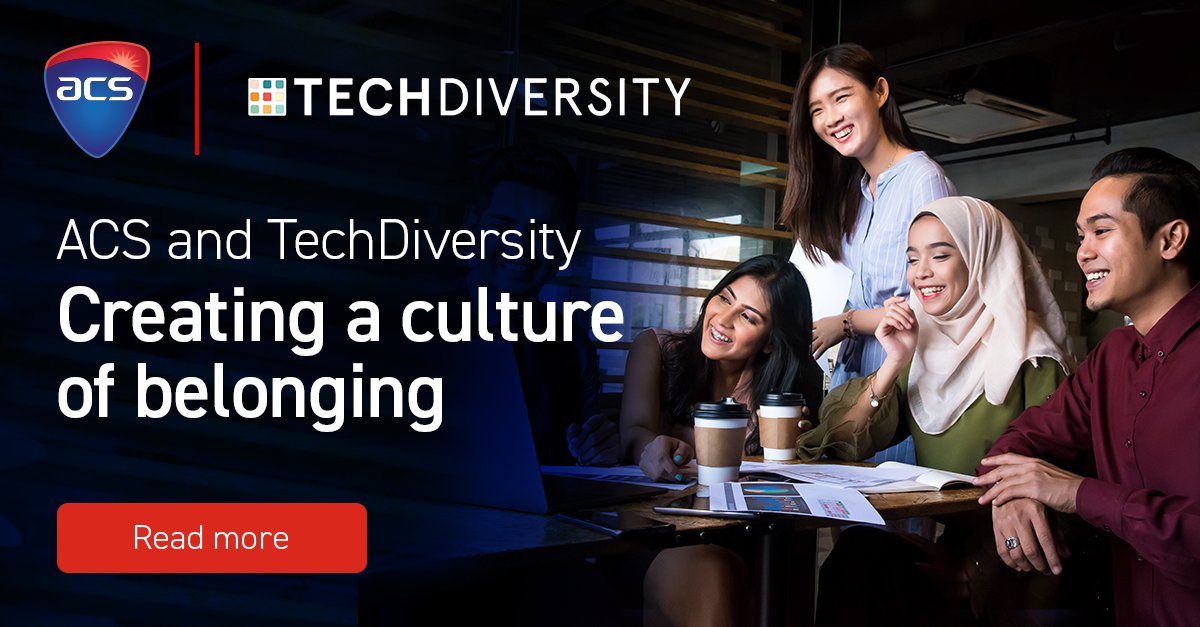 We're partnering with @TechDiversity, a social enterprise promoting #DEI in #tech. ACS members get an exclusive 15% discount on their learning program, while we sponsor their events. Access the program: bit.ly/3O3m64j and read the ACS PR here: bit.ly/3I0YklU