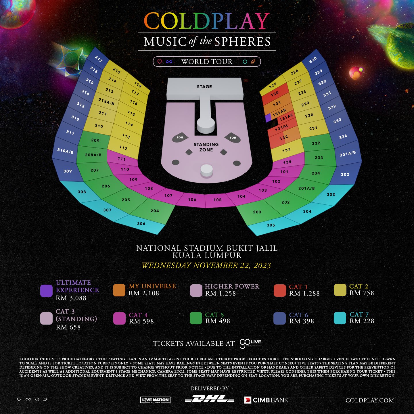 GoLive Asia on Twitter "Coldplayer! The wait is finally over! Here is