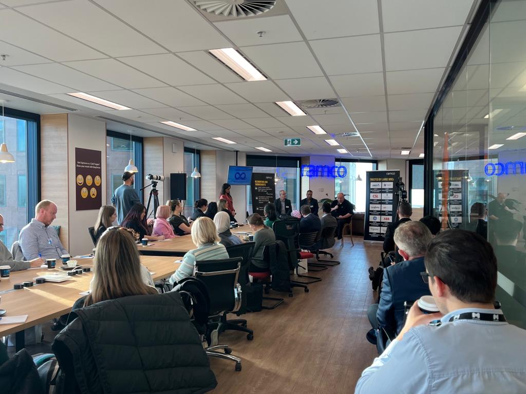 RamcoSystems's tweet image. And it&apos;s a wrap! Our exclusive #coffeeconnect at #Australia brought together passionate #payroll professionals for an engaging &amp;amp; insightful discussion over a cup of coffee. 
Here&apos;s thanking our speakers &amp;amp; all the attendees who made the event a resounding success. 
#MeetTeamRamco