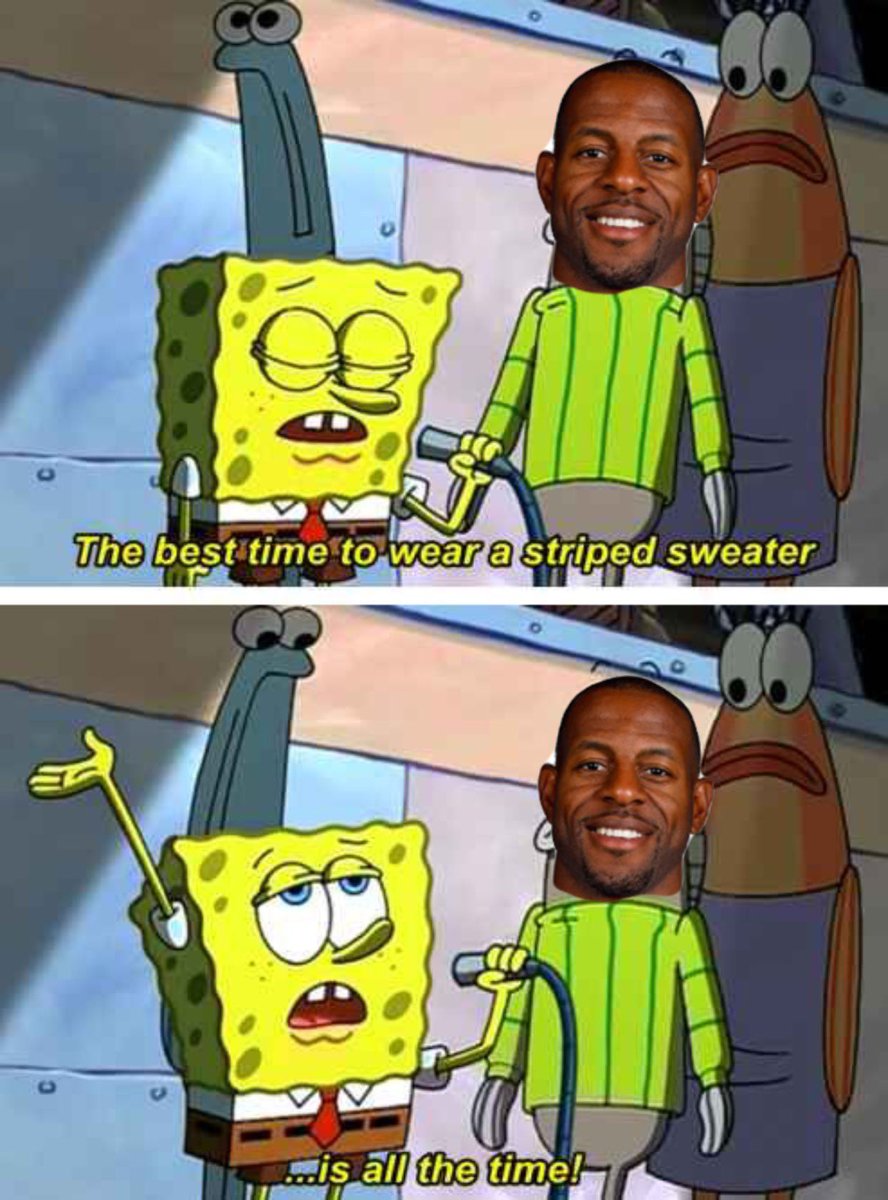 Best dressed tonight goes to <a href="/andre/">andre</a> hands down. Love his leadership but can’t wait for him to be back on the floor. #WarriorNation <a href="/warriorsworld/">warriorsworld</a> #andreiguodala