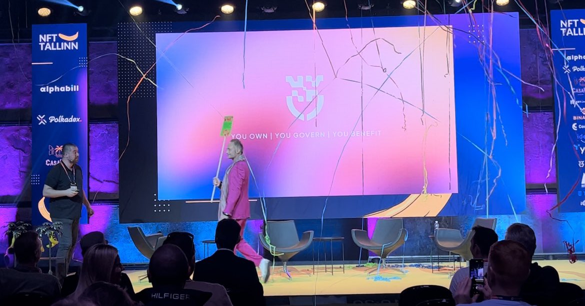 NEOKingdomDAO's tweet photo. hope you enjoyed the surprises 🎉 as our founding contributors shared how to  build legally compliant DAOs #DAOcracy #NEOKingdomDAO #legalfirst #NFTTallinn https://t.co/lmVpn7tTta