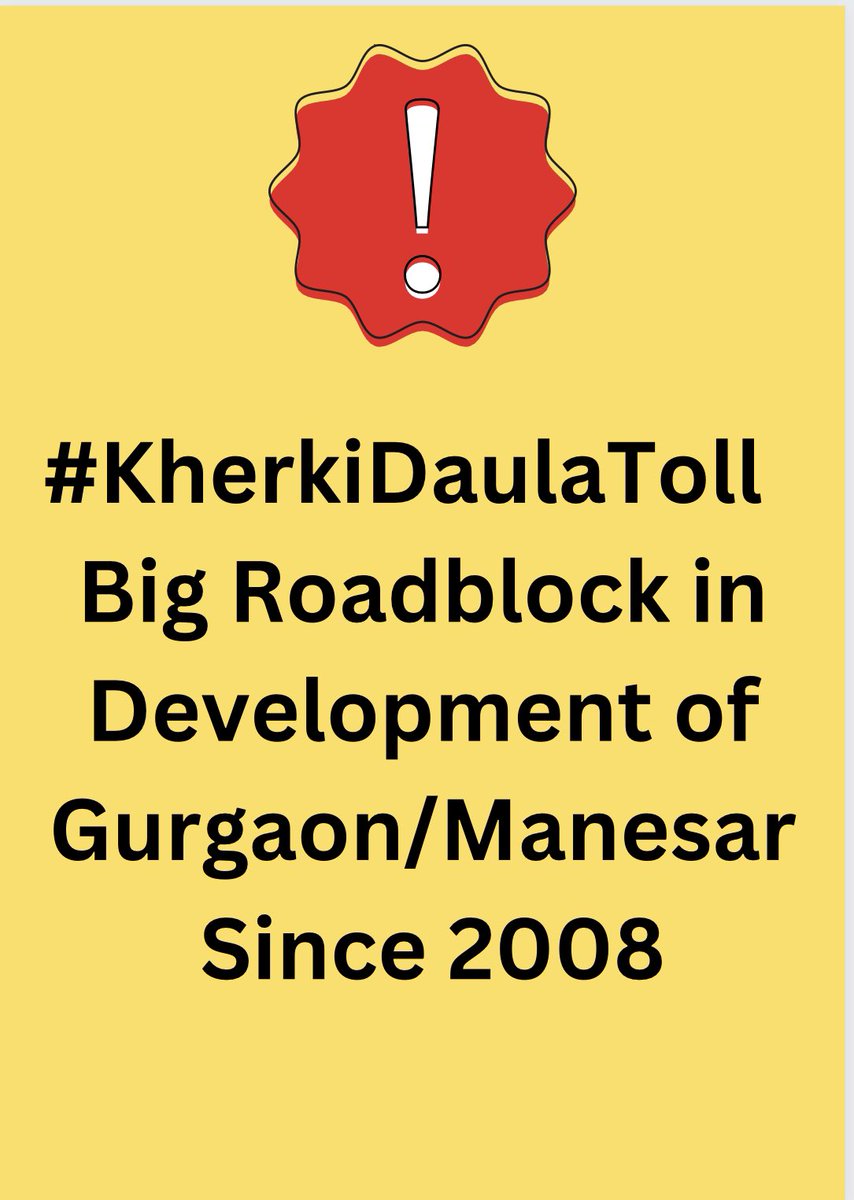 Neeraj Tiwari🇮🇳 (@neerajt14) on Twitter photo <a href="/wecares4india/">Navdeep Singh</a> <a href="/narendramodi/">Narendra Modi</a> <a href="/nitin_gadkari/">Nitin Gadkari</a> #KherkiDaulaToll हटाओ, गुड़गाँव को दो हिस्सों में टूटने से बचाओ <a href="/wecares4india/">Navdeep Singh</a> <a href="/narendramodi/">Narendra Modi</a> <a href="/nitin_gadkari/">Nitin Gadkari</a> #KherkiDaulaToll हटाओ, गुड़गाँव को दो हिस्सों में टूटने से बचाओ