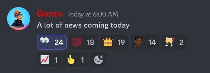 Founder of $KING is hintig about big news 👀