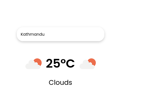 suraj31415's tweet photo. Day 27-30 of Learning JS
I ff built a weather app using the openweathermap API(stole the design 🚶). On day 29, I learned about event loop. Day 30 was all about dev tools. #30daysoflearningJS
#kucc #kuosc https://t.co/WVmtSVnKEl
