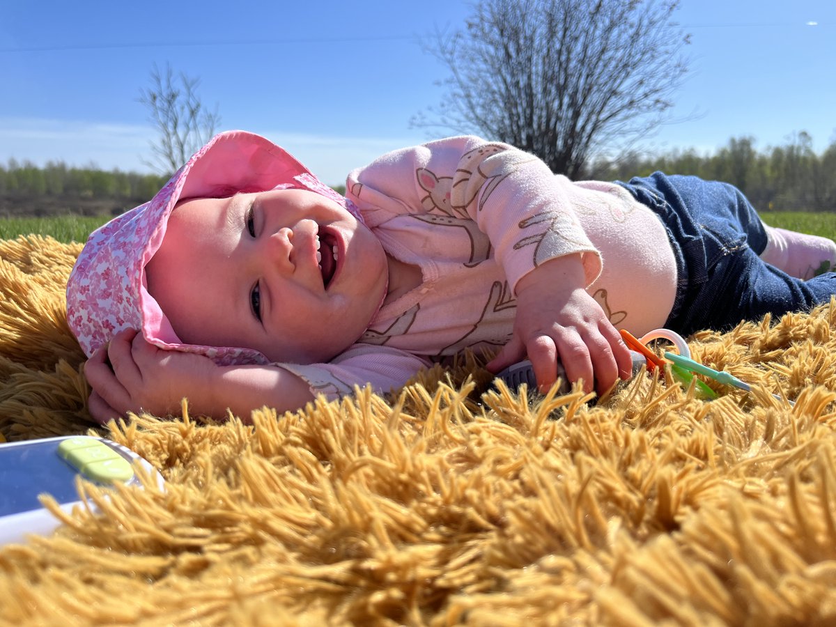 I am slowly emerging from under my blissful maternity leave rock to hear of heat domes, crazy drought codes and potential for lightning. I wish these moments could last forever, but for now a happy little distraction for those twitter feeds of doom! Stay safe, everyone!