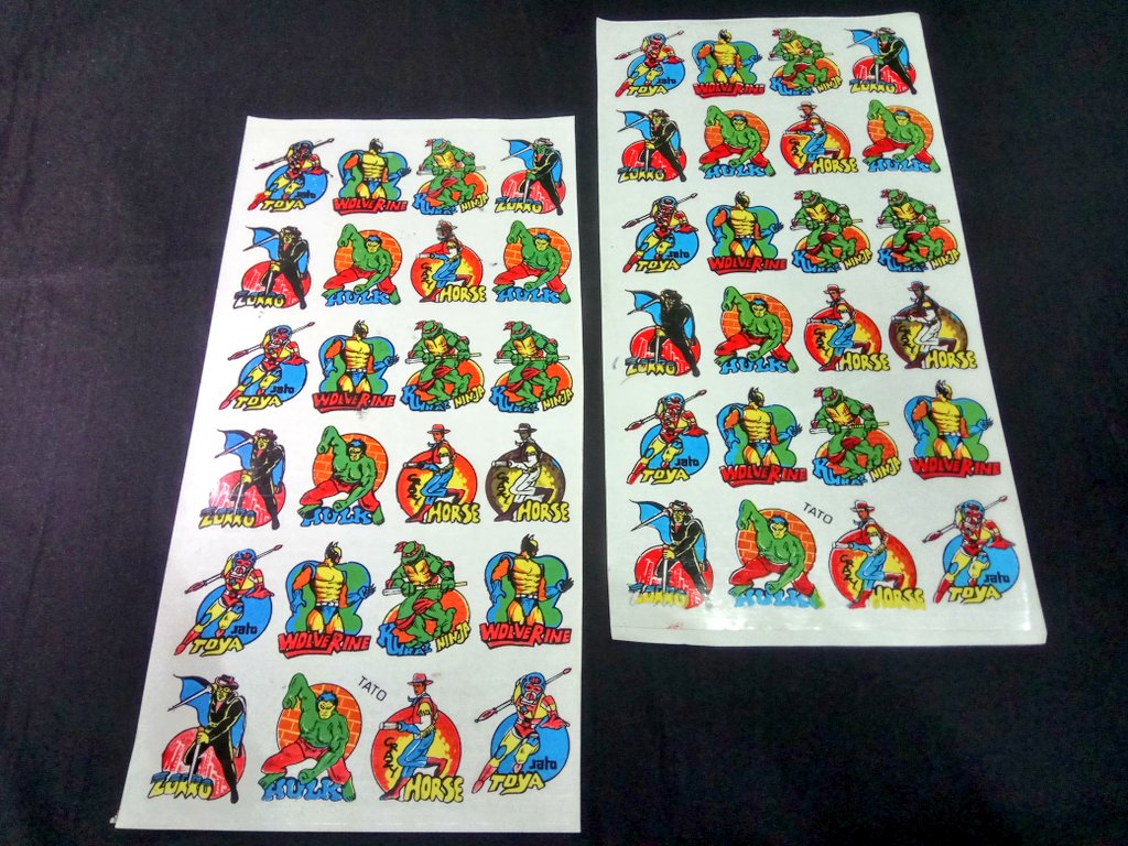 WRSTORE_'s tweet photo. Sticker tattoo temporer. Stok lama dari dekade 90-an. Masih baru.
Masih bisa ditempel tatonya.
Panjang 32 cm. Lebar 16 cm.
Per lembar Rp20.000.
#WRStore #StikerTato #TattooSticker #90s #90an https://t.co/5aNzKrkksP