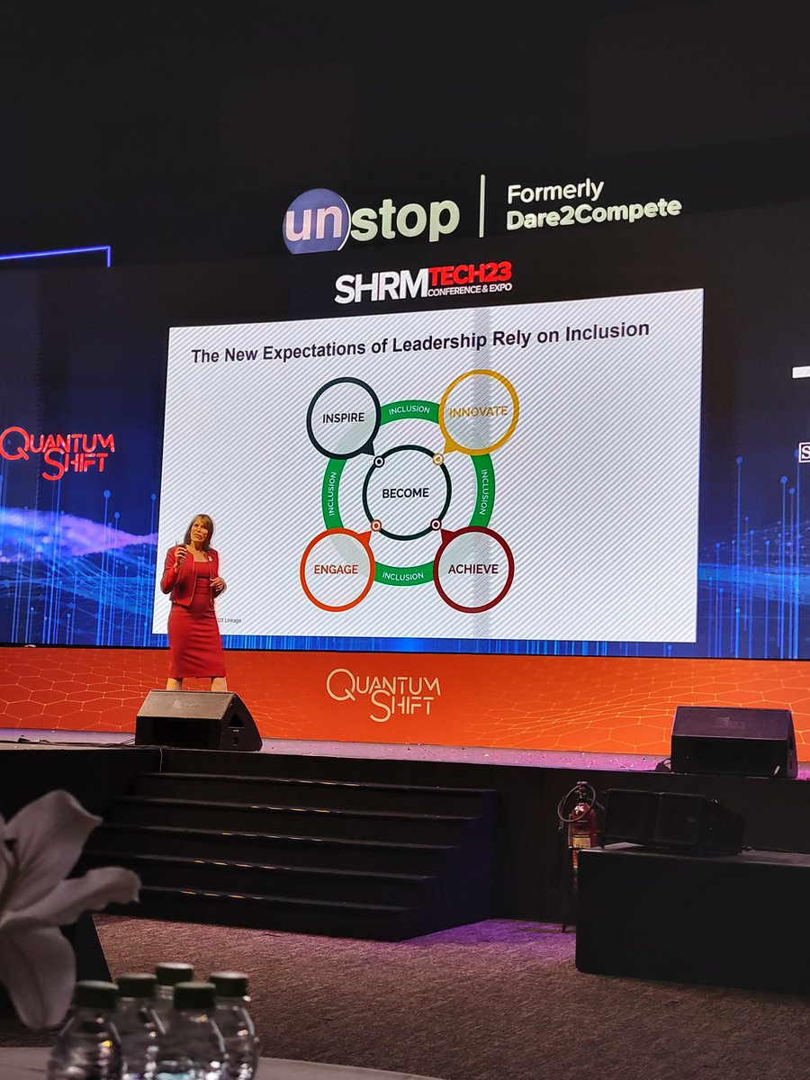 jonas1hr's tweet image. The new expectations of leadership rely on #inclusion. The inner path of leadership is to Become where it&apos;s a reflection of a person beliefs, values @SHRMindia

#SHRMTECH23 #quantumshift