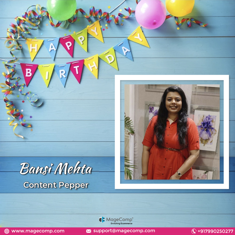 gauravjain02's tweet image. #RT @theMageComp: Greetings on Your Special Day!!🎉🎊

May this birthday be the start of a new chapter in your life filled with even more happiness and success. Have a wonderful day!🥳

Happy Birthday @BansiMehta14, AKA Content Pepper🦸‍♀️
 
#magecomp #b…