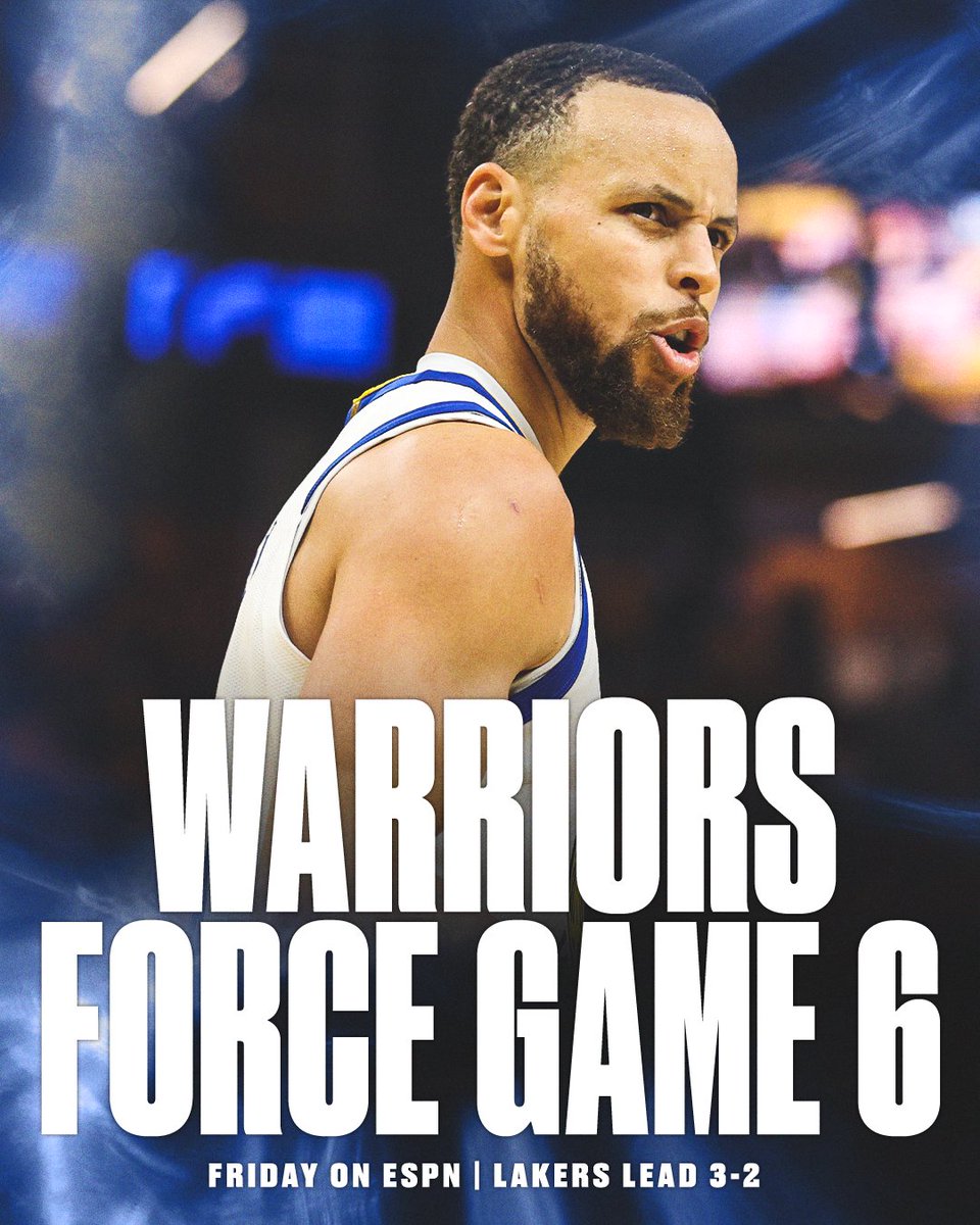 espn's tweet photo. THE WARRIORS KEEP THEIR SEASON ALIVE 😤 https://t.co/XKMsNR8avv