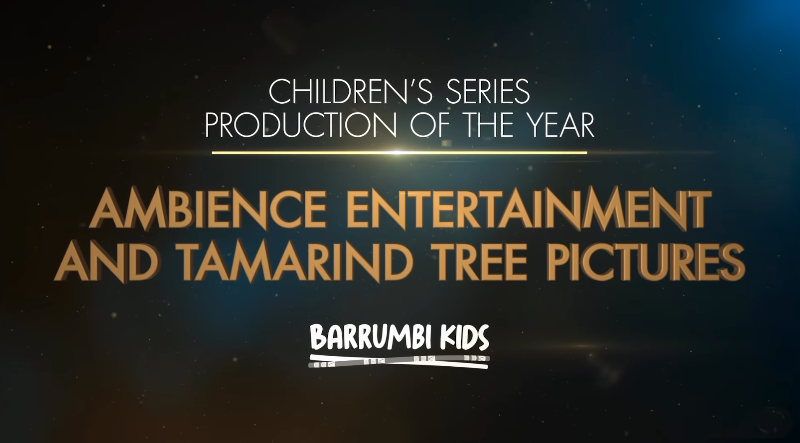 TamarindTPics's tweet photo. We're thrilled and honoured our television series #BarrumbiKids won the 2023 Screen Producers Australia Award for Best Children’s Production of the Year. This award is for the Beswick and Barunga Communities who got behind the series and made it such a special story. https://t.co/WEPiytwC9l