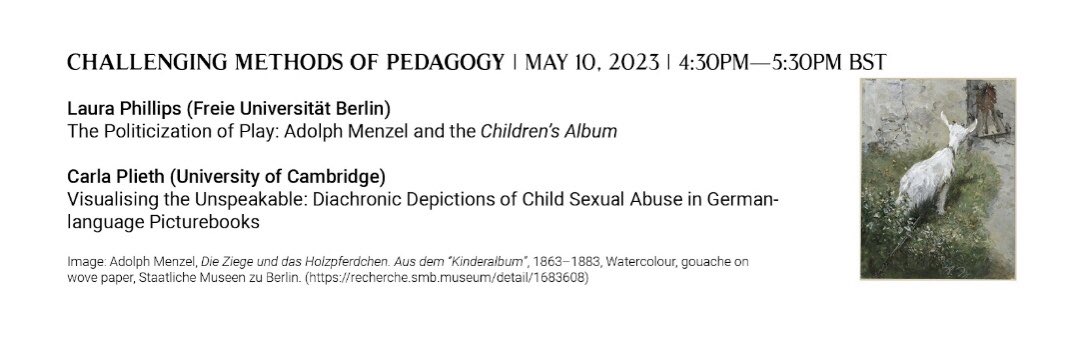 ForumGerman's tweet photo. Thank you so much to our speakers @Pli_Carla & #LauraPhillips for sharing such insightful & engaging research at last night’s session on ‘Challenging Methods of Pedagogy’ — very enlightening work on education practices & visual culture @eca_edinburgh @Cambridge_Uni @FU_Berlin https://t.co/EKKNx9y0U0