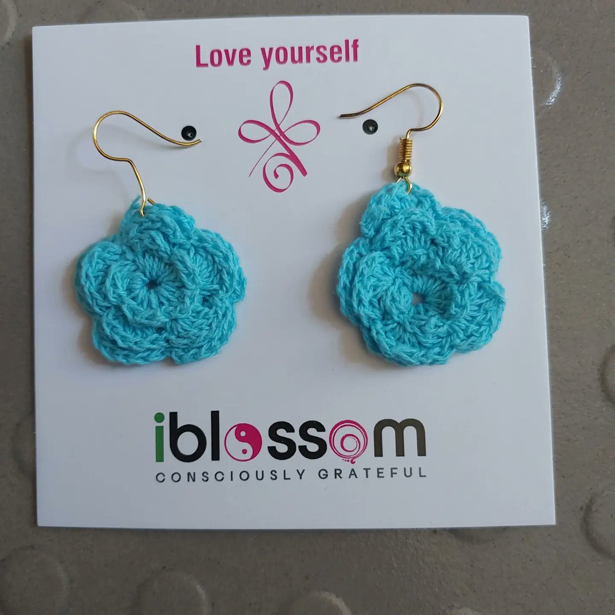 Handcrafted Crochet Earrings #fashionstyle #Accessories #BlueOcean #fashiondesigner #fashionblogger