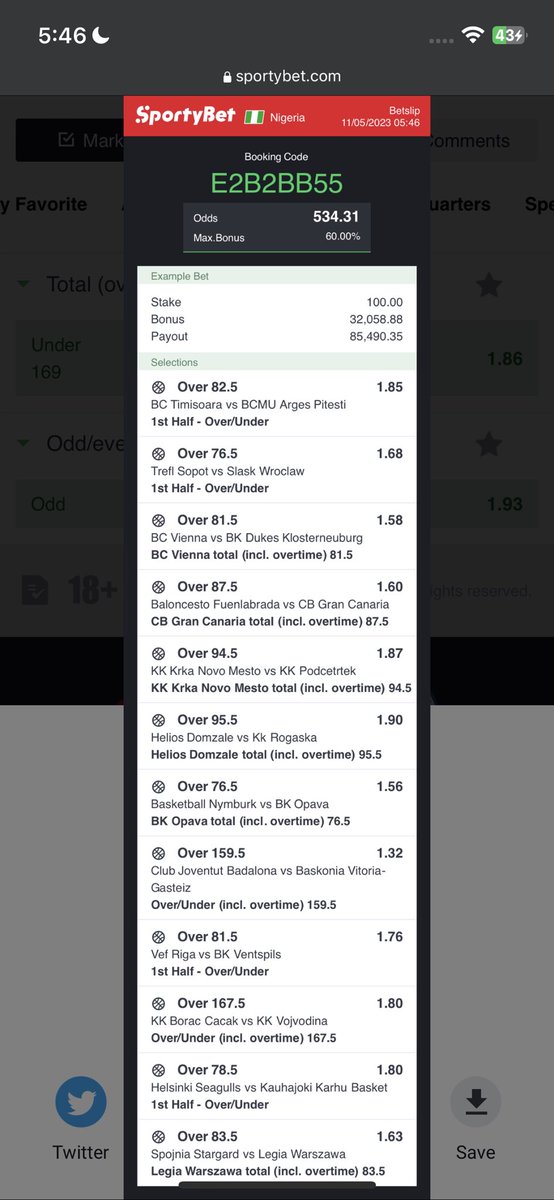 HGbemiga's tweet photo. Yo fam risk
This game together with me 😊@Ekitipikin @jayfund11 @TalentedFBG @BOOMBET201 https://t.co/B8kmt7rexk