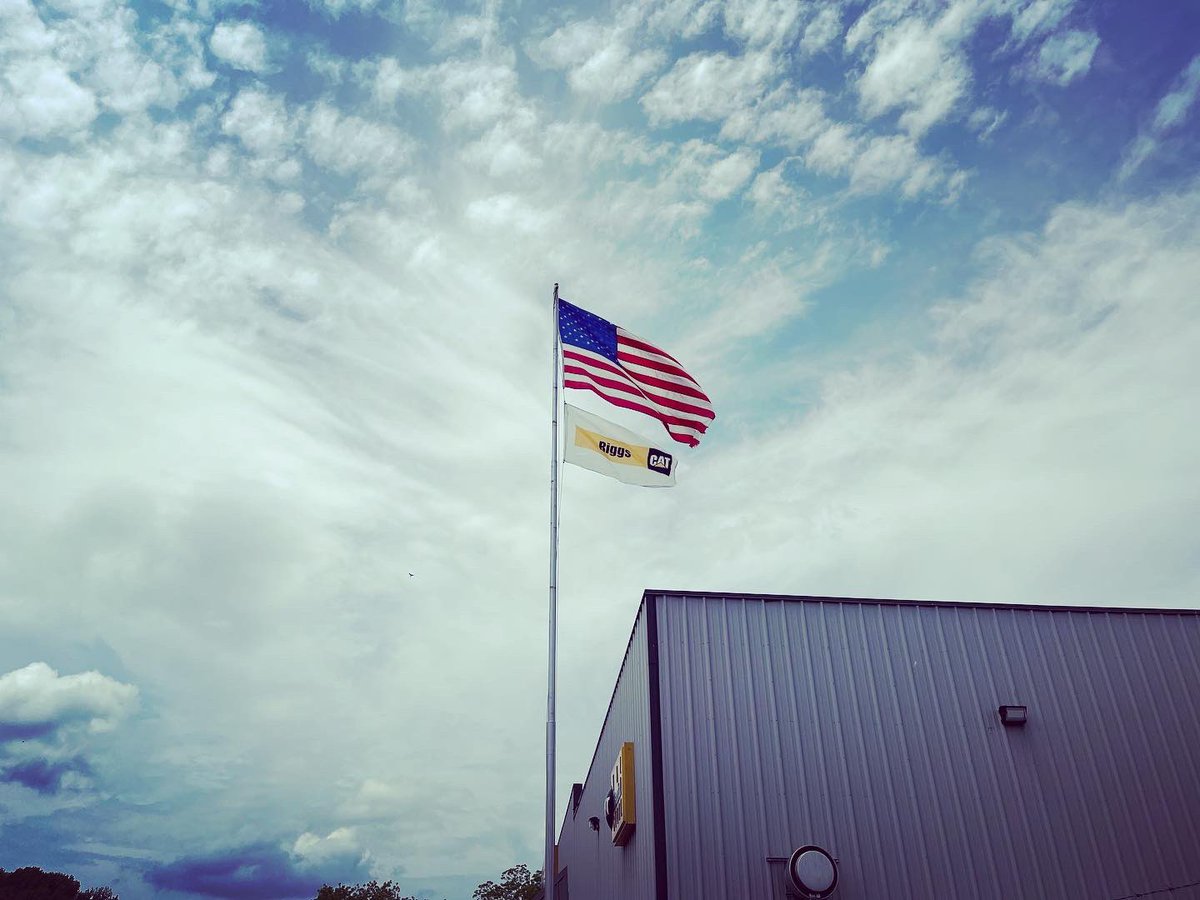 RiggsCAT's tweet photo. We count our blessings every day! We live in a great country, work with amazing employees, and support the best customers in the state.

#Blessed #BuiltToServe 🇺🇸 https://t.co/WDqIFVb7z6