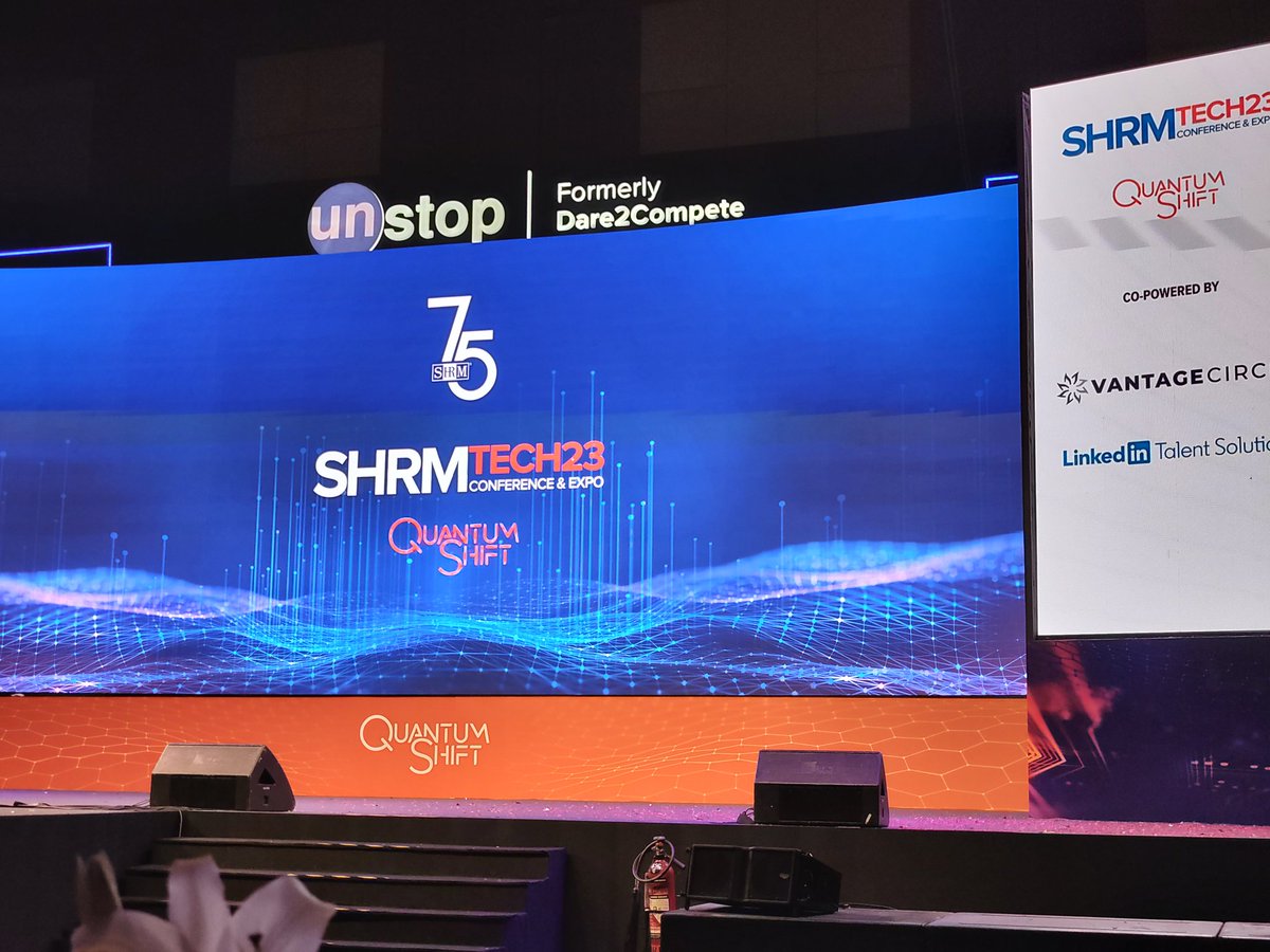 jonas1hr's tweet image. Asia&apos;s Largest Tech #HR Conference. fantastic conference participation @AchalKhanna1 @SHRMindia
@JohnnyCTaylorJr
+ 4000 participants, + 700 different orgs
#SHRMTECH23