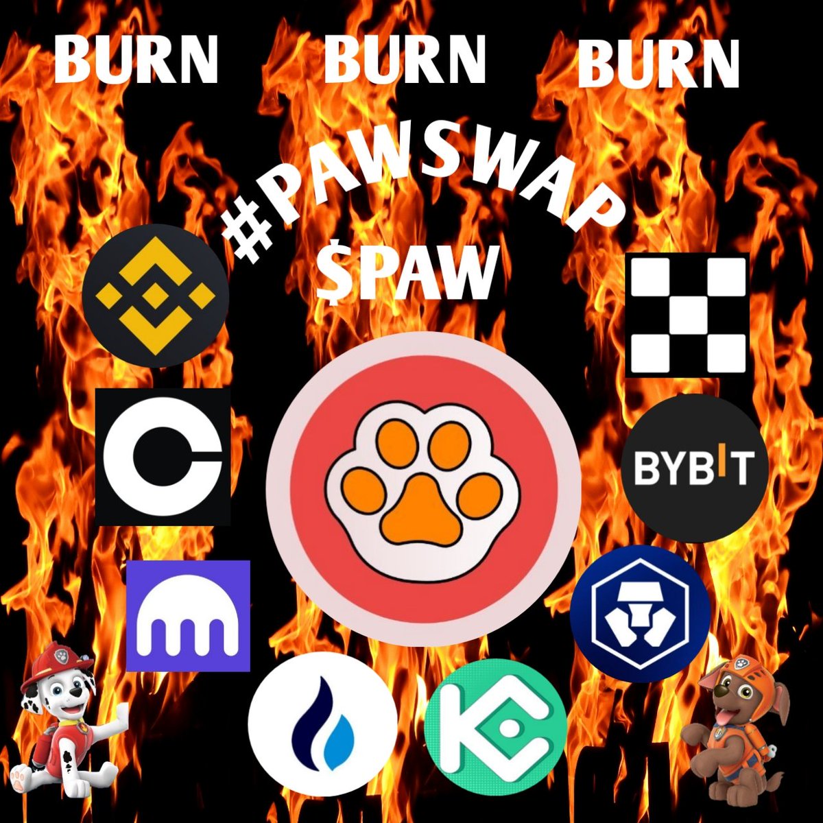 paw_tfolio's tweet photo. Good morning everyone😉🙌, looks like our time is coming💥💥
Very Pawsitive👊💪💥💥💯❤️❤️
Everyone is welcome to join to #PAWFAMILY #PAWSWAP $PAW, Buy Burn $PAW Don't be late😉😉😉💯💯💯💯 @framecommunity @binance @krakenfx @coinbase @kucoincom @HuobiGlobal @kucoincom @cryptocom @okx https://t.co/ok2R3UvKis