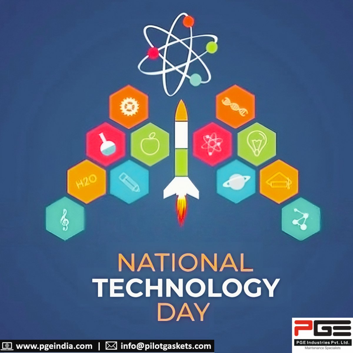 pgeindia's tweet photo. “Technology is best when it brings people together.” 

#NationalTechnologyday #Atalbiharivajpayee https://t.co/kKMzfyJ4sW