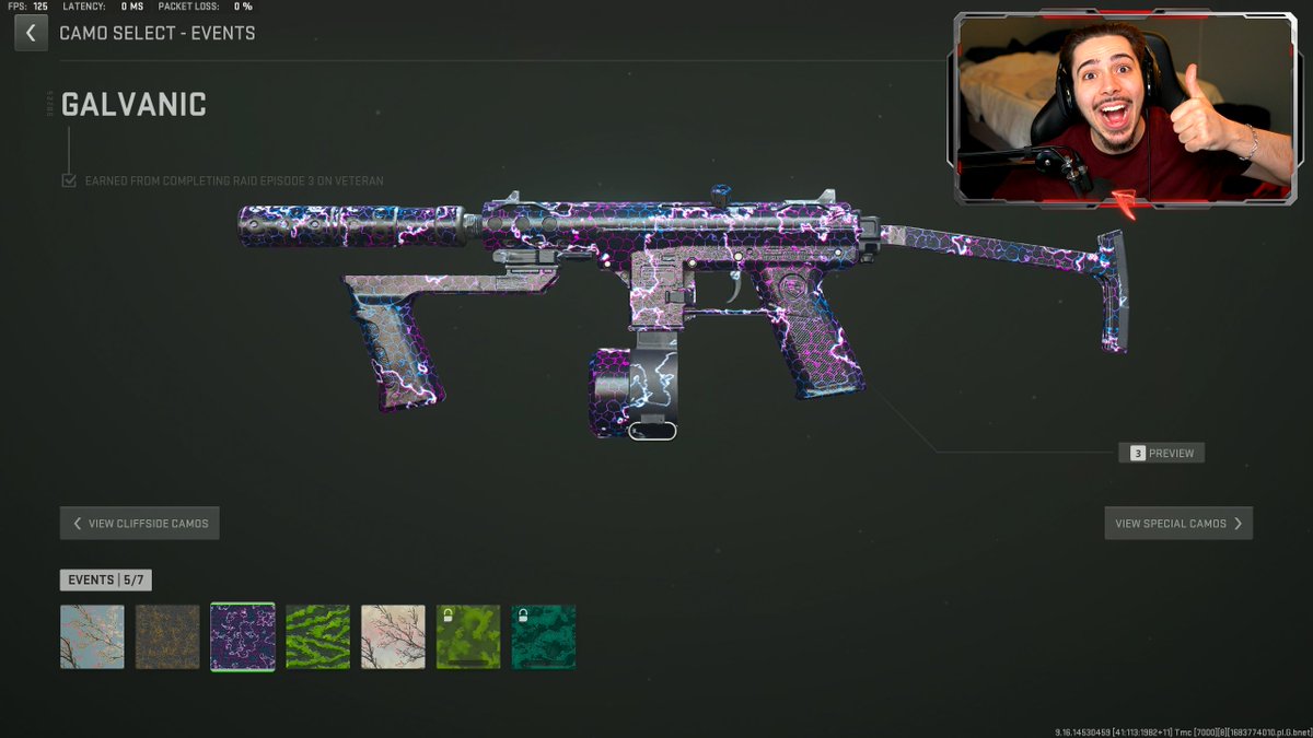 Frizzeyes on Twitter "New Galvanic Camo Unlocked
