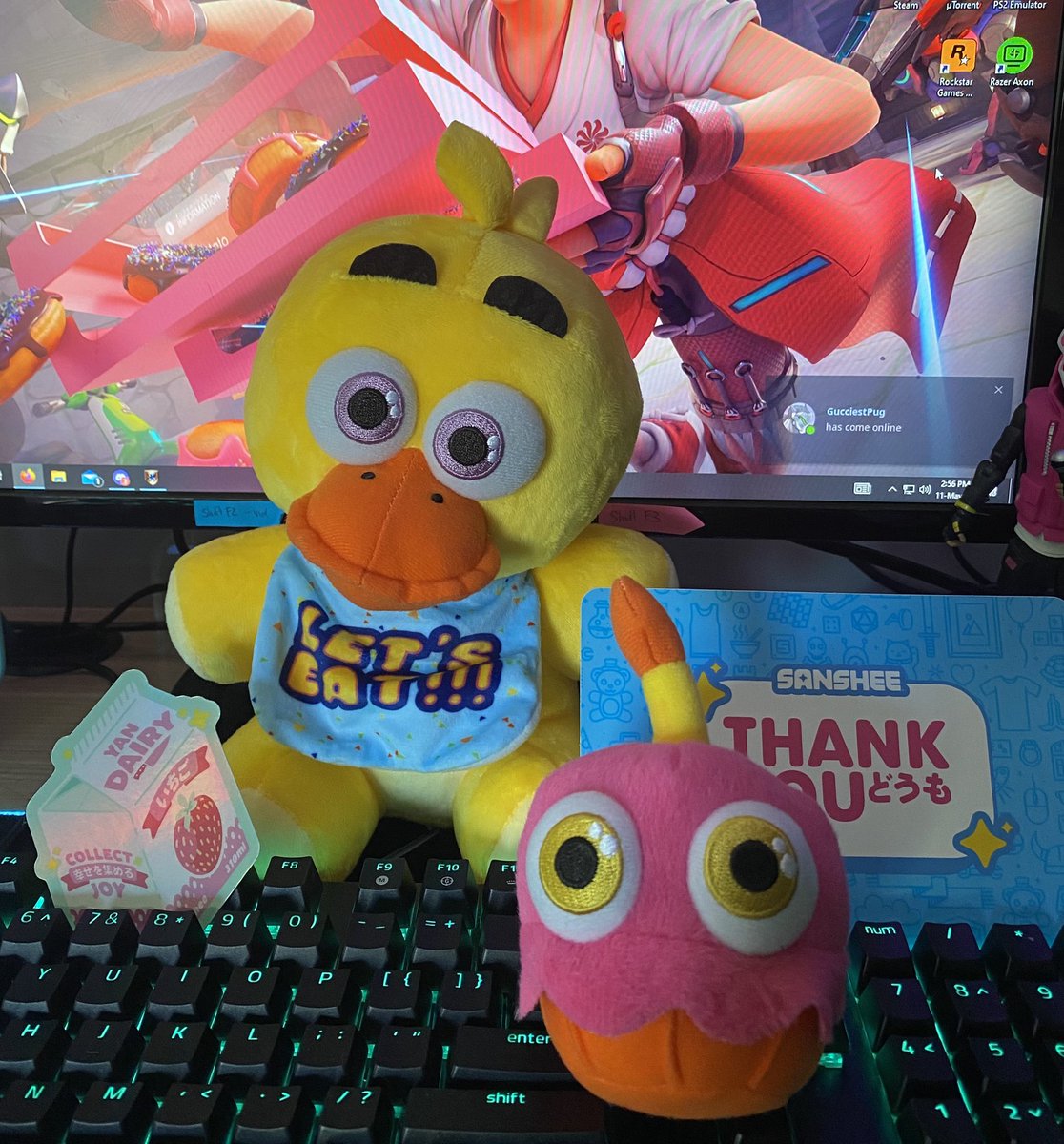 ToffyNaNa's tweet photo. My beloveds 😭

There’s still so much more stuff I want to buy from @TeamSanshee but the boss wouldn’t approve as of right now 😬

#DragonAge #FNAF #StardewValley #collectjoy #Sanshee #Shane #Chica #Alistair #ALISTAIRMYKING https://t.co/6eXxVD0A55