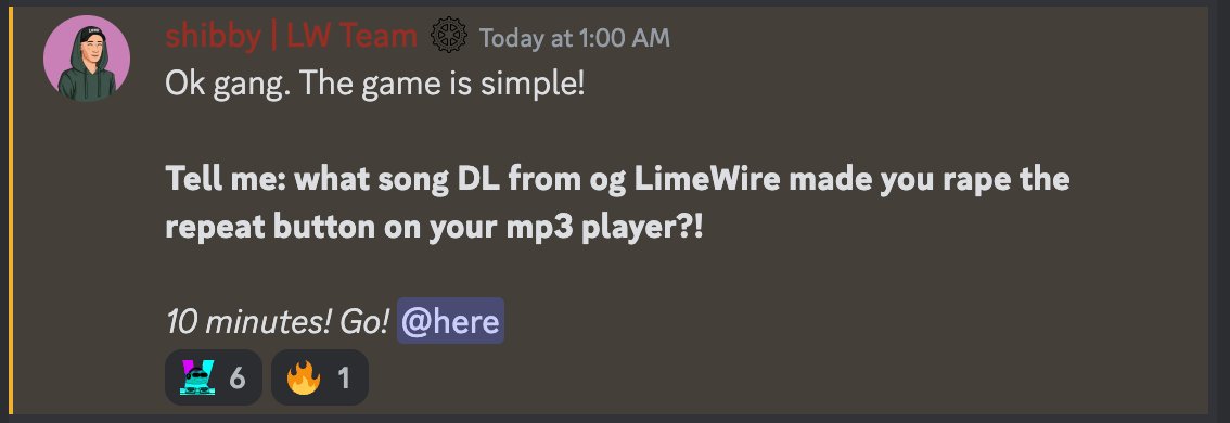 Cryptororaa's tweet photo. *TW* SMH @limewire  please check your MOD team because this is not cute.  Esp leading up to your launch https://t.co/MRSzy38ibS