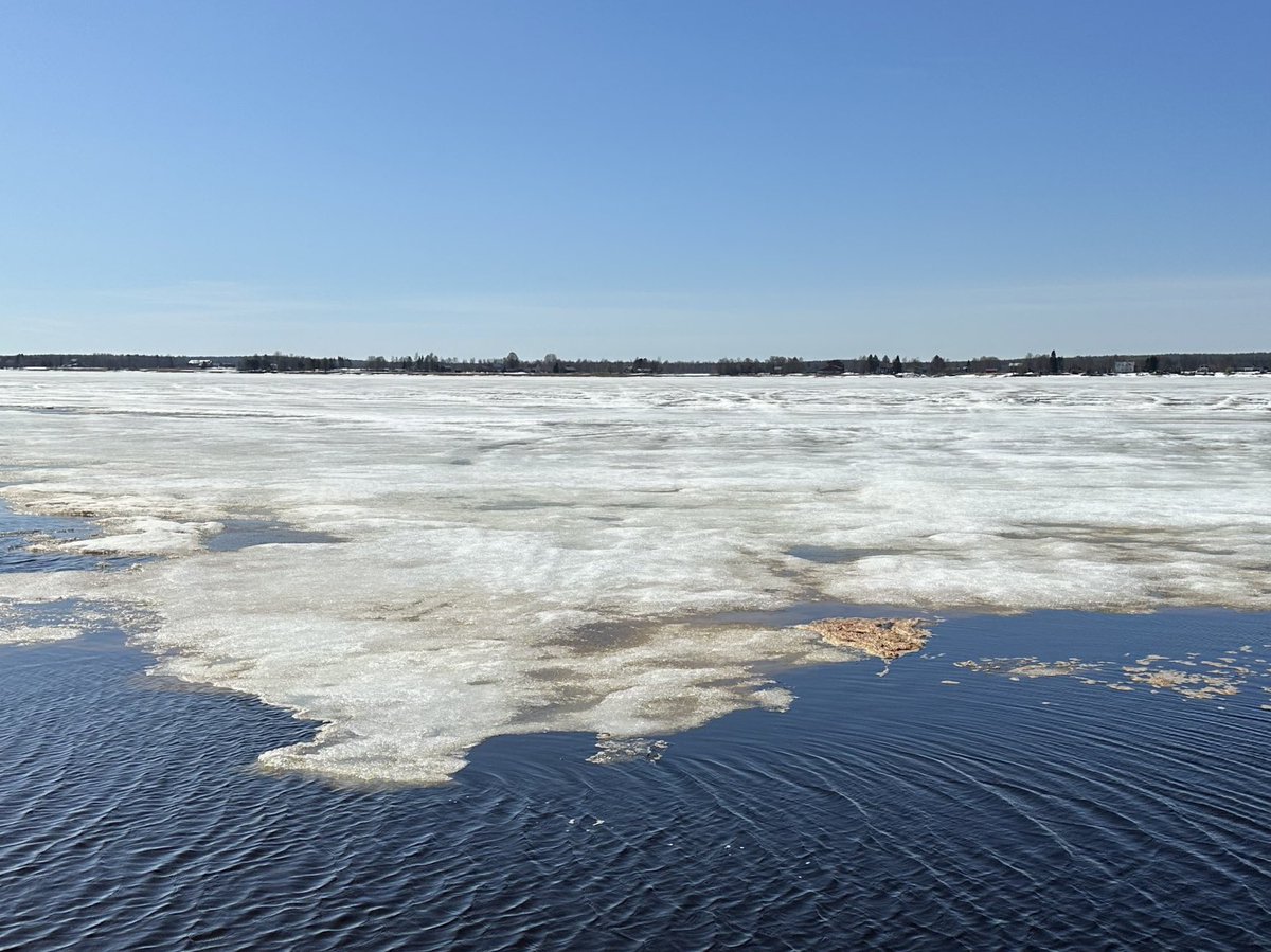 Still some ice on Tornionjoki