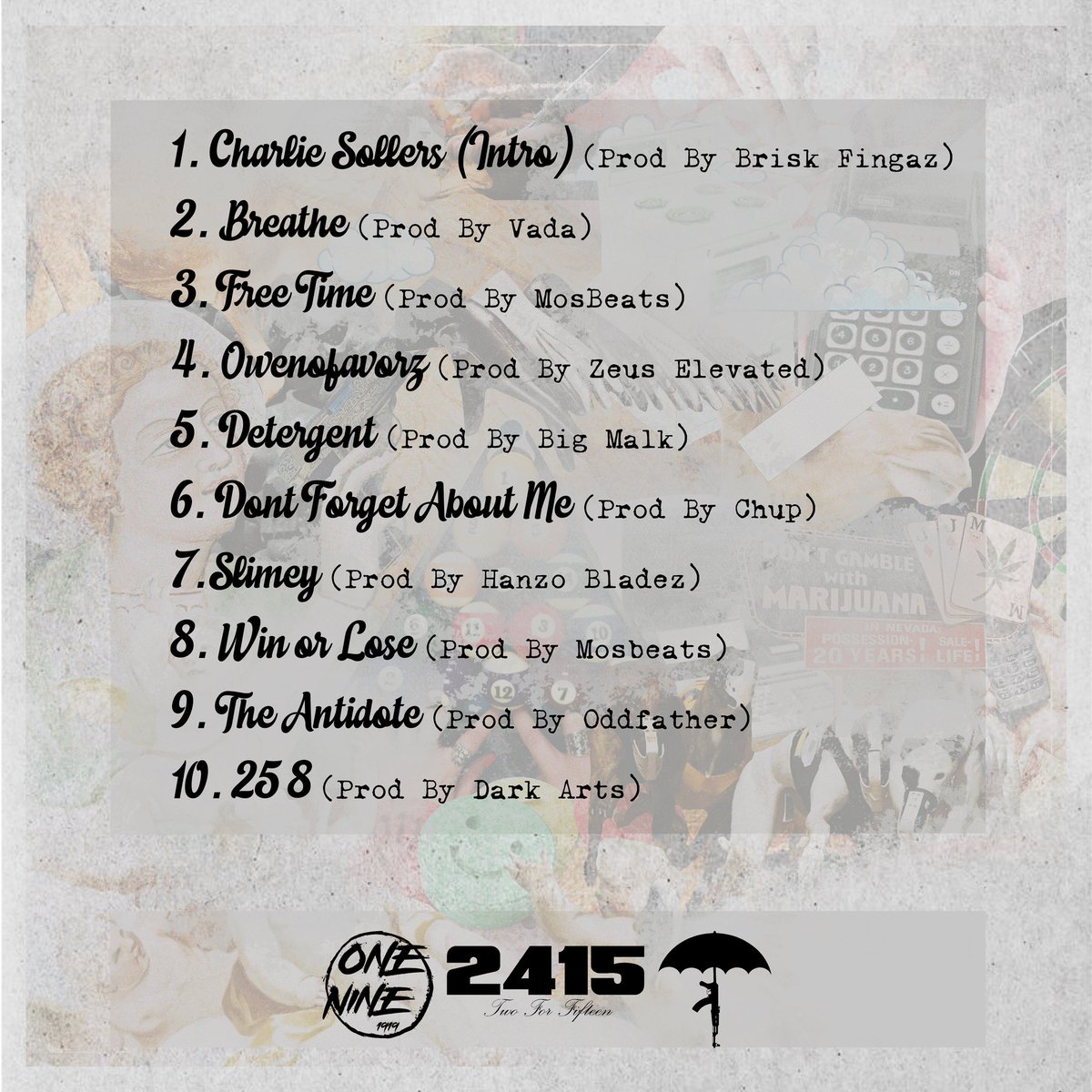 "MI VIDA LOCA"
<a href="/SnottyThereal/">SNOTTY</a> ☂️
New full length player by The Umbrella 's Snotty! This very personal joint comes with productions by
<a href="/hanzo_bladez/">Hanzo_Bladez</a>
<a href="/BriskFingaz/">Brisk Fingaz</a> 
Vada
@mosbeats_ 
Zeus Elevated
Dark Arts
<a href="/chuptheproducer/">The Noize Of Nostalgic</a> 
Odd Father
<a href="/BigMalkMusic/">Big Malk</a> 

Here:
👉🏾 therealsnotty.bandcamp.com/album/mi-vida-…