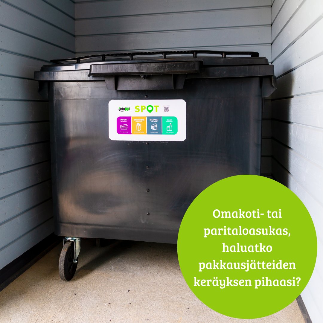 LakeudenEtappi's tweet image. Etapin toimialueen omakoti- ja paritaloasukkaat taajamissa voivat jatkossa lajitella pakkausjätteet kotipihassaan niin halutessaan. 
Asiakkaat voivat tilata nelilokeroastian pihaansa. Astiaan lajitellaan #kartonki-, #lasi-, #metalli- ja #muovipakkaukset. Lisätietoa aspastamme.