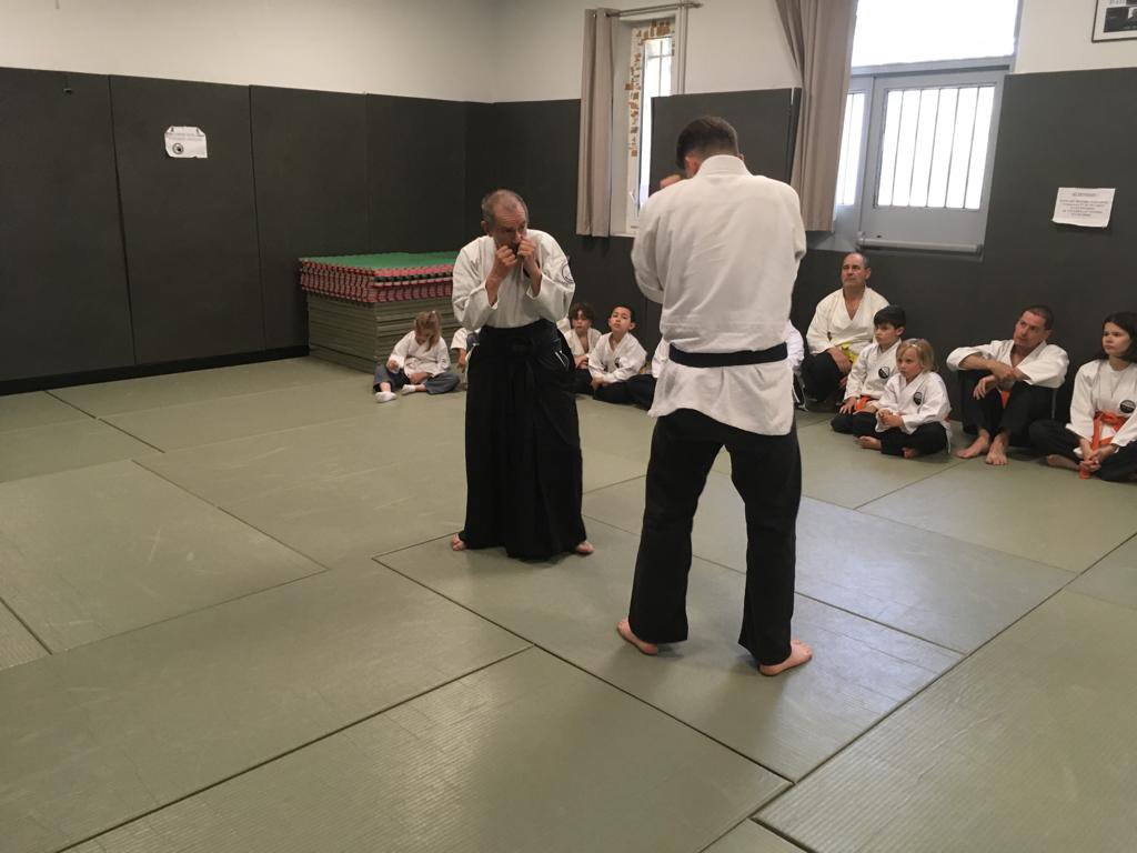 FAKVDF's tweet image. Samedi 06/05 cours avec Sensei Jean-Pierre Rouviere fondateur de l’école #aikivudao sur Marseille.
